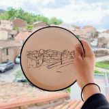 Plato pueblo _ ilustrado