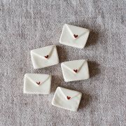 Imanes de cerámica con forma de sobre mini